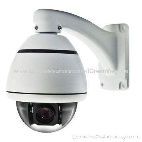 High speed dome camera, 10X optical zoom, mini size, IP66